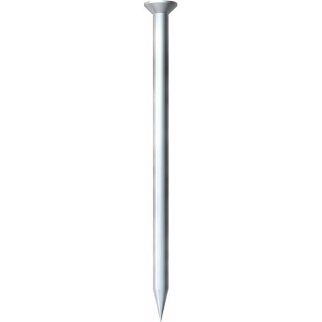 OBO Bettermann Clou en acier trempé 2x60mm acier galvanisé, 3354601 (1/2)
