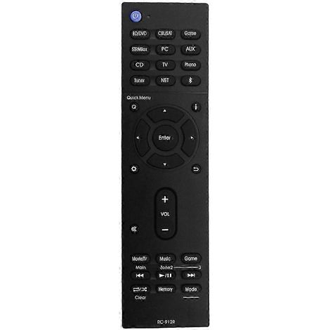 RC-912R RC-913R Ersatzfernbedienung für Integra DRX-2 DRX-3 Receiver, kompatibel mit AV-Receivern, universelle Ersatzfernbedienung, präzise Fernbedienung, schwarz, Ersatzteil. (1/5)