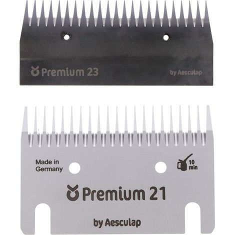 Schermesser-Set Kerbl Premium, Rind 21/23 Z. (1/3)