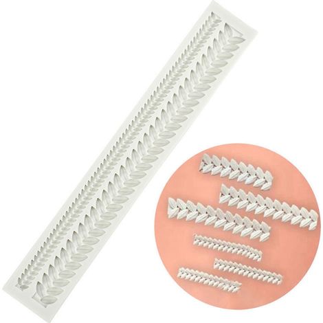 Moule en Silicone pour Pâtisserie Tresse de Blé Forme Tressée Ustensile de Cuisine (1/4)