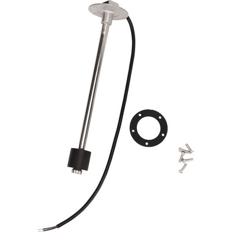 Sensore di livello carburante/acqua, protezione IP67, antiruggine, 240-33 Ohm, unità di invio leva carburante da 11 pollici per barche/camion/camper -Crezuo