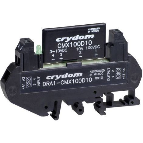 Crydom Relais à semi-conducteurs DRA1-MPDCD3 3 A Tension de contact (max.): 60 V/DC 1 pc(s) S73233 (1/3)