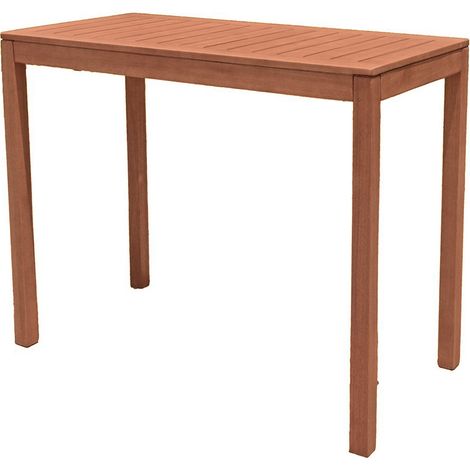 Terrassen Bartisch GARDA-120 aus Eukalyptus, B/H/T: ca. 120/100/60 cm (1/2)