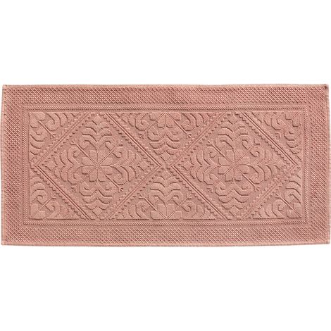 VIVARAISE - Tapis de bain Vivaraise Enzo en coton - 54 x 110 cm (1/5)
