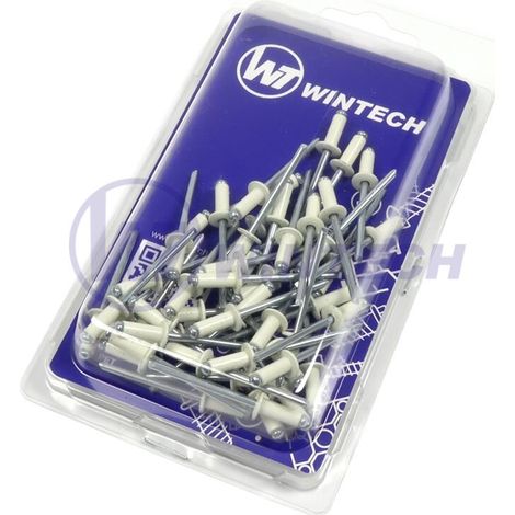WINTECH Niet DIN 7337 Al/St 4,0 x 10 RAL 9010 KEJSB40010FBM1