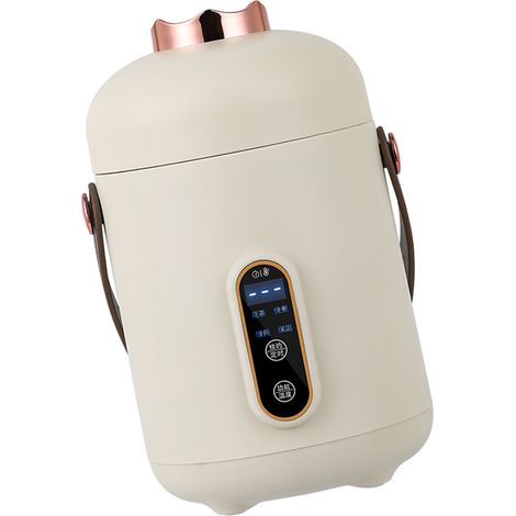 Mini-tragbarer multifunktionaler elektrischer Becher für Eintöpfe, Brühen und Milch, ideal fürs Büro (CN-Stecker). (1/5)