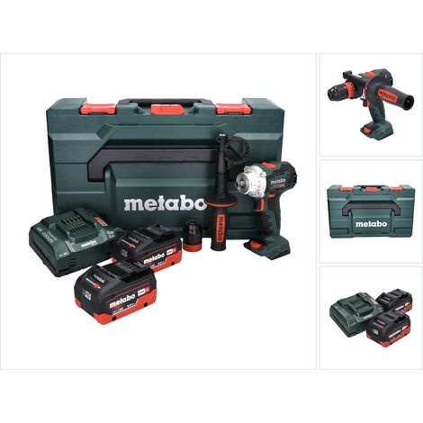 Metabo BS 18 LTX BL Q I Taladro atornillador a batería 18 V 130 Nm sin escobillas + 2x batería 8,0 Ah + cargador + metaBOX (1/5)