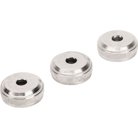 3 pièces bouchon de piston trompette argenté, capuchon de valve basse pour accessoire de remplacement instrument à vent (1/5)