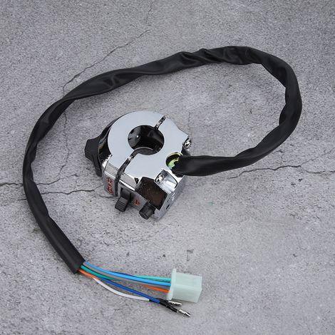 Motorrad-Blinkerschalter, Hupenschalter, Lenkerschalter, 22 mm, universeller Scheinwerfer-/Blinkerschalter