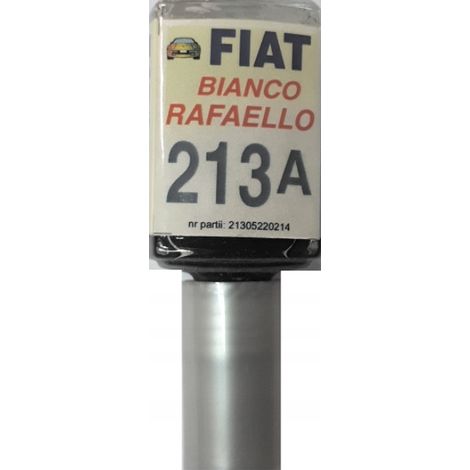 Retouches de peinture Fiat 213A blanc Rafaello pour rayures (1/5)