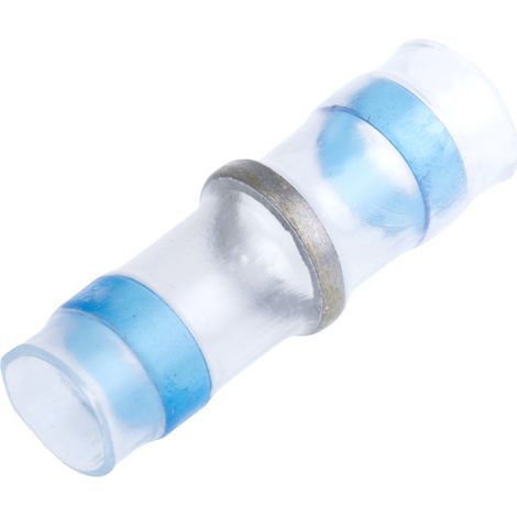 Manchon de soudage RS PRO, longueur: 32.5mm Polyéthylène basse densité Bleu,diamètre de câble: 3.7 6mm ( Prix pour Sachet de 100 )