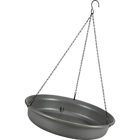 Grand plateau pour mangeoire à oiseaux de jardin, fabriqué en ABS durable pour une utilisation continue.-AquaForge (1/5)
