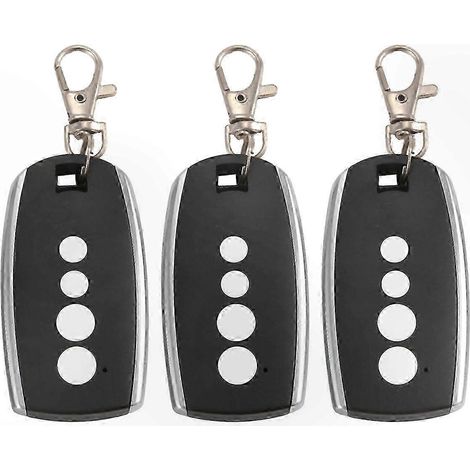 Télécommande sans fil 433,92 MHz à code tournant pour ouvre-porte de garage, portails et systèmes de contrôle d'accès (1/5)