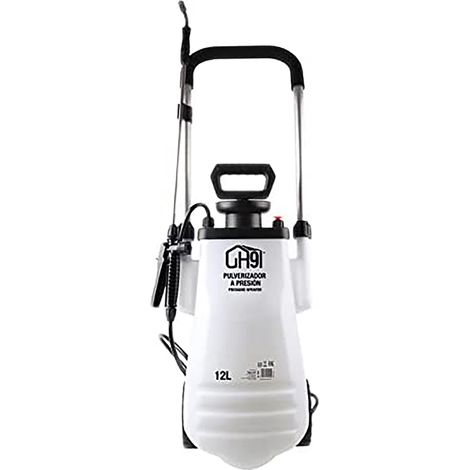 ORION91® Pressure Sprayer, 12L Capacity with Adjustable Lance for Garden Care, Lightweight and Portable with Multiple Nozzles, Ideal for Watering Plants, Herbicides, Insecticides, and Fertilizers. (1/4)