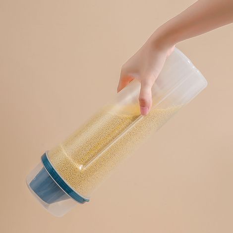 Boîte De Conservation Alimentaire - Récipient Transparent Hermetique Pour Céréales Et Farine - Usage Cuisine - Lot De 7 (1/3)