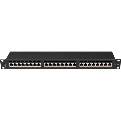 Panneau de brassage Lanberg PPSA-1024-B 1U