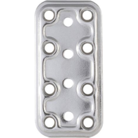 PIASTRA 745IN LASTRINA DIRITTA INOX 40X80 MM Q.TA 5