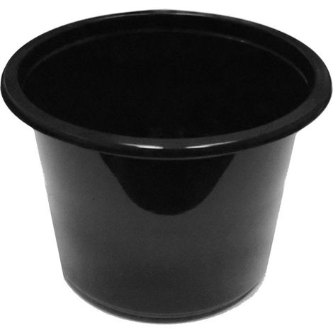 Suppenbehälter schwarz rund 450ml PP 50 Stück SUP