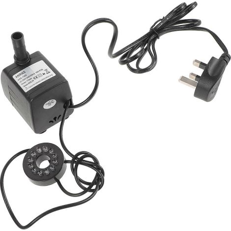 Pompe de circulation d'eau avec lumière LED, pompe submersible pour aquariums (1/5)