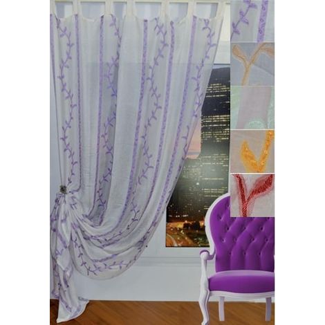Tenda Arredamento per interni pasha' 140 x 280 cm Vari Colori
