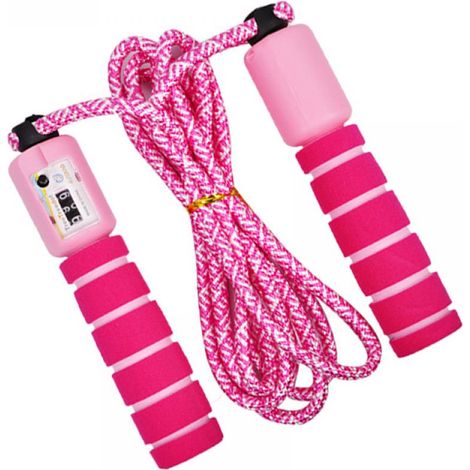 Corde à Sauter - Fonction Compteur Numérique - Longueur Réglable - Pour Adultes et Enfants - 1 Pièce (1/5)