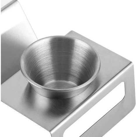 Allecto - Porta taco in acciaio inox - Supporto per pancake - Tazza per salse - Cucina domestica - Buffet per ristoranti - Utensili da portata - Vassoi - Piatti. (1/5)