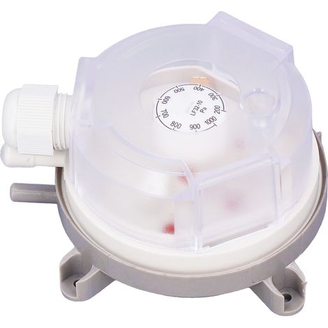 Interrupteur différentiel d'air LF32-10 boîtier ABS anti-poussière étanche coupure auto surchaufe résistant chocs 200-1000 Pa (1/5)