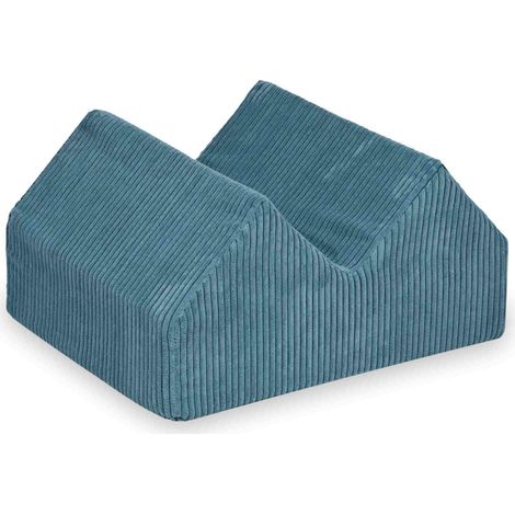 Terrain de jeux en mousse, collines, velours côtelé bleu (1/5)
