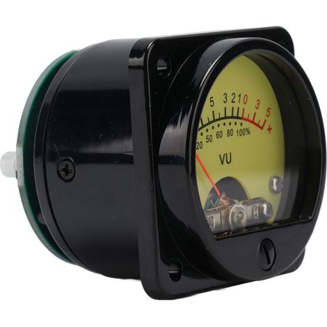 Professionelles VU-Meter, Audio-Pegelverstärker mit Steuerplatine, 6–12 V AC/DC-Netzteil, 55 mA, CQ 45H (1/5)