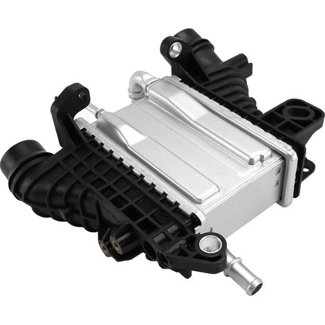 Intercooler turbo, aluminio de alta calidad, 550 mm x 290 mm x 120 mm, compatible con Renault Megane IV Grandtour 1.5, mayor eficiencia de refrigeración, número de pieza del fabricante: 144967867R (1/5)