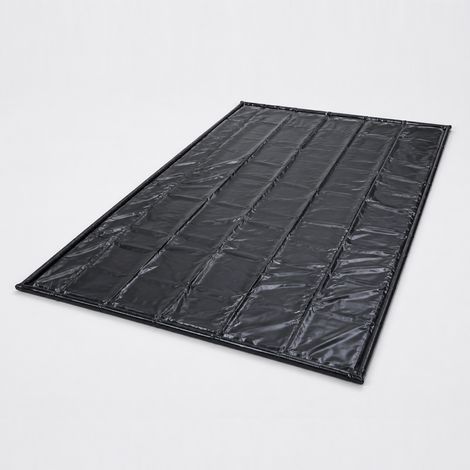 Randaco Tappetino per garage 500 x 240 cm, tappetino antiscivolo per garage, tappetino impermeabile in PVC per auto, tappetino assorbente per olio da garage (1/5)