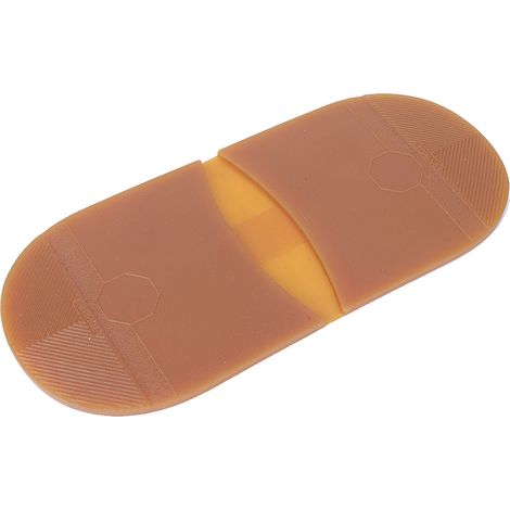 Chaussures en Cuir avec Semelles Extérieures en Caoutchouc Antidérapantes - Semelle Demi-Souliers Réparation (Talons Jaunes) (1/5)
