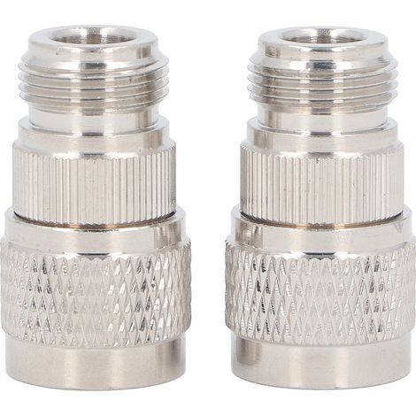 N-Buchse auf Stecker Adapter, Breitband-HF-Anschluss für Antennenverlängerungskabel, 2 Stück (1/5)