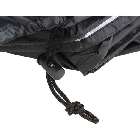 Wasserdichte Schutzhülle für Gartenstühle/Liegestühle – 200 x 70 x 40 x 70 cm (L x H x B) – Premium – Wasserdicht – Gartenabdeckung – Schwarz (1/5)