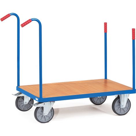 Fetra Multivario Rungenwagen mit Buchendekor 850x500mm Ladefläche (1/2)