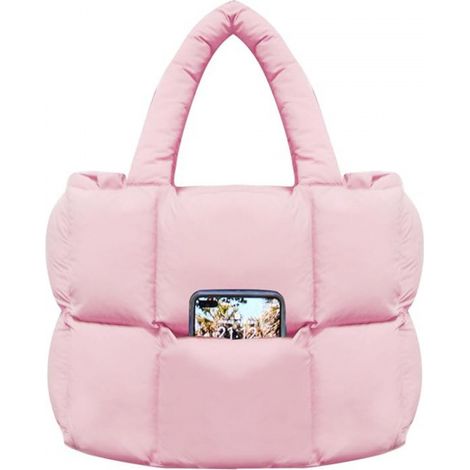 Sac cabas matelassé léger pour femme, grand à bandoulière (1/5)
