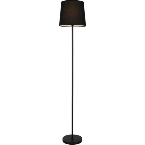 HOME DELUXE Lampe sur pied VANA – Noire (1/3)