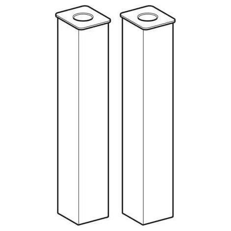 Geberit Renova Compact Set Füße, H:23cm chrom (1/5)