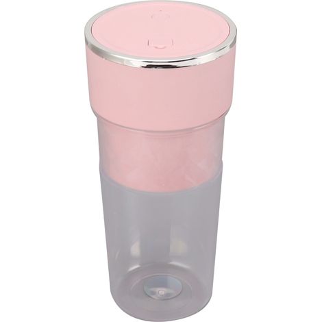 Mini-blender portable de 300 ml avec alimentation USB, idéal pour la maison, l'école et le camping. (1/5)