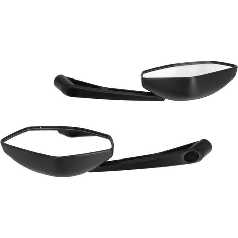 Motorradspiegel, klare Sicht, Weitwinkel, stoßfest, für Lenker und Roller. Universelle Seitenspiegel für Lenker und Roller. (1/5)