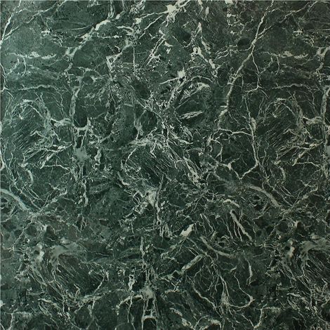 Marble Tile Effect Self Adhesive Film Green Sticky Back Vinyl Peel & Stick (1/4)