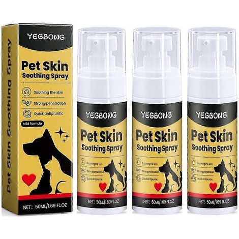 Pet Skin Spray Dog&Cat Skin Care Spray,Soothing Spray Cleansing & Softening (1/5)