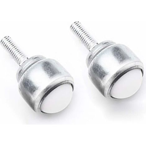 Bardusch-Lot de 2 rouleaux de roulement à billes en nylon pour système de transmission, système d'alimentation (CY 25D, M8 filetage mâle) (1/5)