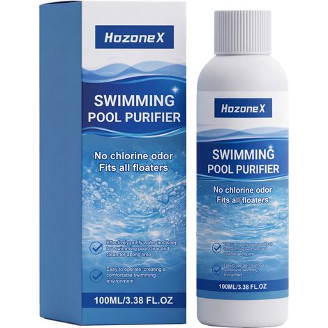 Poolklärer – Praktisch und geruchlos für die tägliche Poolreinigung, Wasserklärung und -pflege – 100 ml -- DTEKGAZ (1/5)