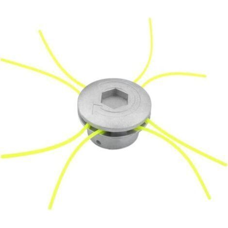 Trimmerkopf aus Aluminium, 4-Faden-Trimmerkopf, universeller Trimmerkopf für Garten, Rasen und Terrasse (1/5)