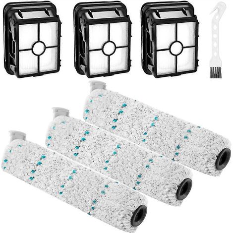 Ersatzbürsten und -filter für Bissell Crosswave Max und Crosswave 2554/2590 Staubsauger, ersetzen die Teilenummern 1618641 und 1608684 (1/5)