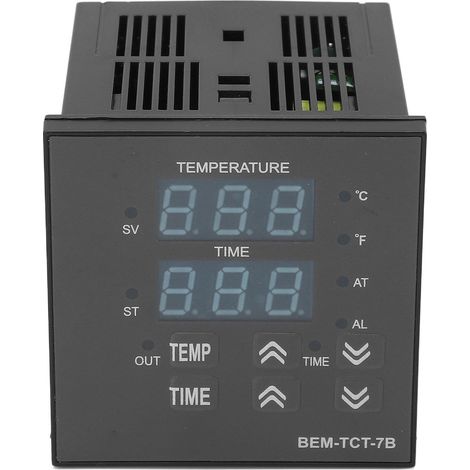 Régulateur de température BERM pour presses à chaud avec affichage numérique intégré, 100–240 V (1/5)