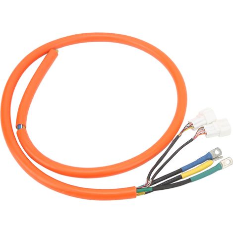 Câble de prolongation moteur véhicule 1,35m, fil cuivre 10mm², rallonge universelle pour moto, connecteur robuste, résistant aux intempéries. (1/5)