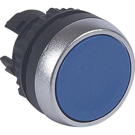 Tête à impulsion non lumineuse affleurante IP69 Osmoz composable bleu LEGRAND 023803