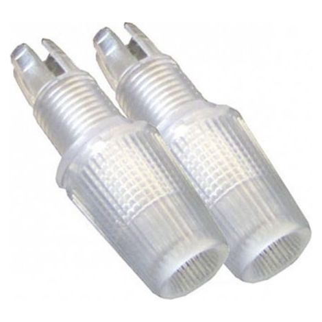 Set di 2 fascette TIBELEC, plastica, bianco TIBELEC